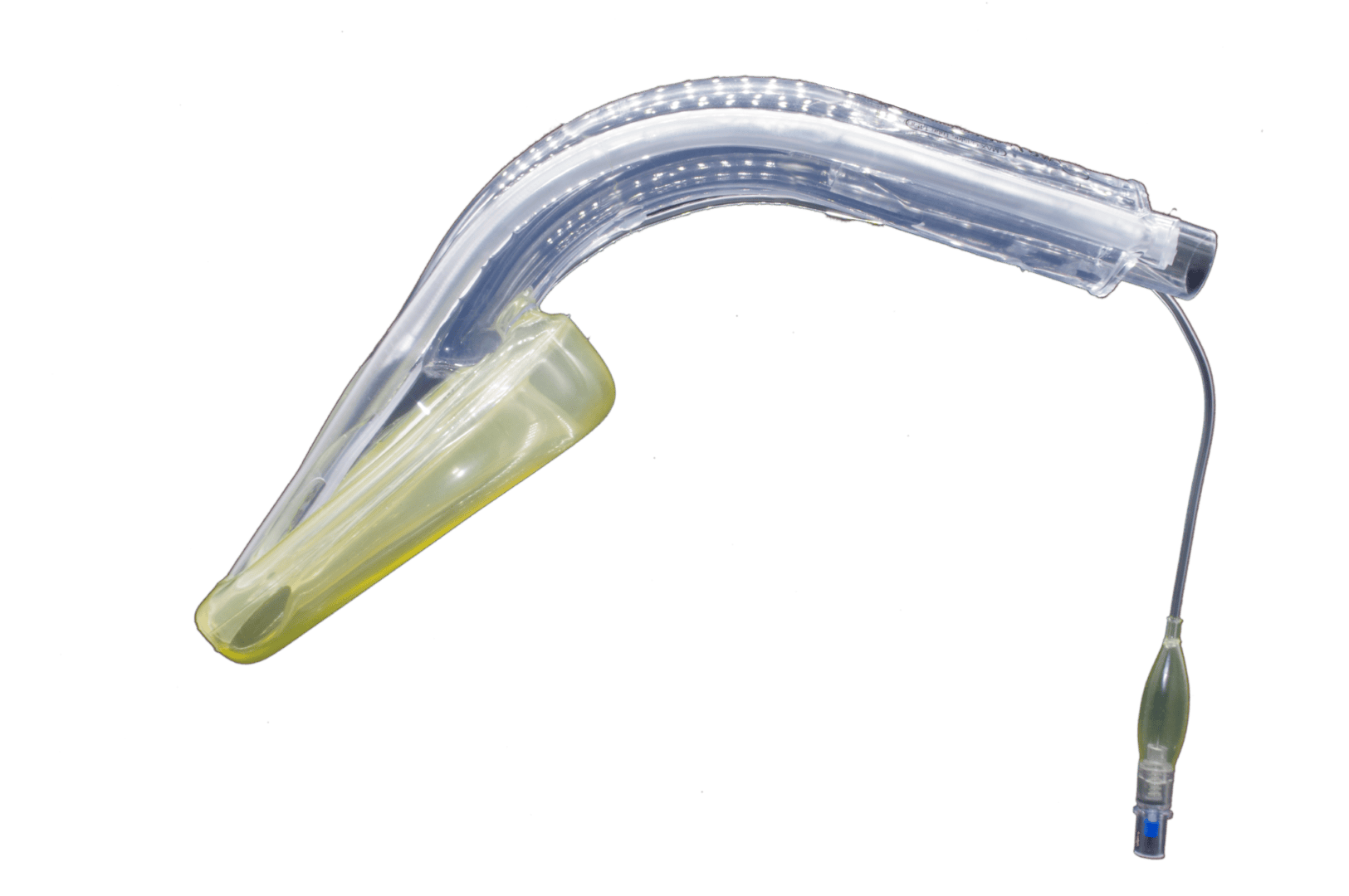Transparent laryngeal mask airway with pilot balloon